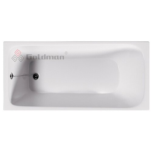Ванна чугунная Goldman Comfort 170x70 с ножками