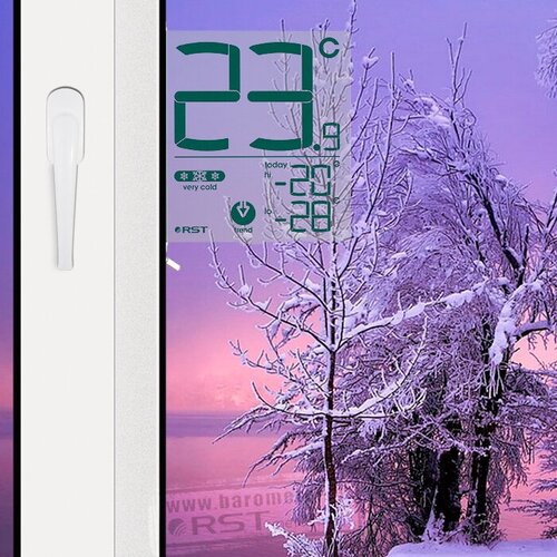 Цифровой оконный термометр с функцией запоминания максимальных температур 245800₽