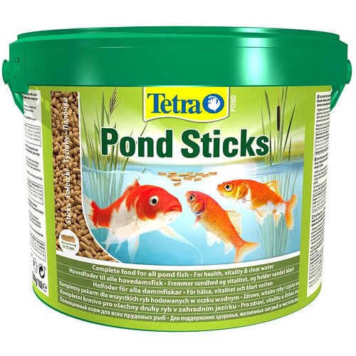 Tetra Pond Sticks корм для прудовых рыб в палочках, 10 л.