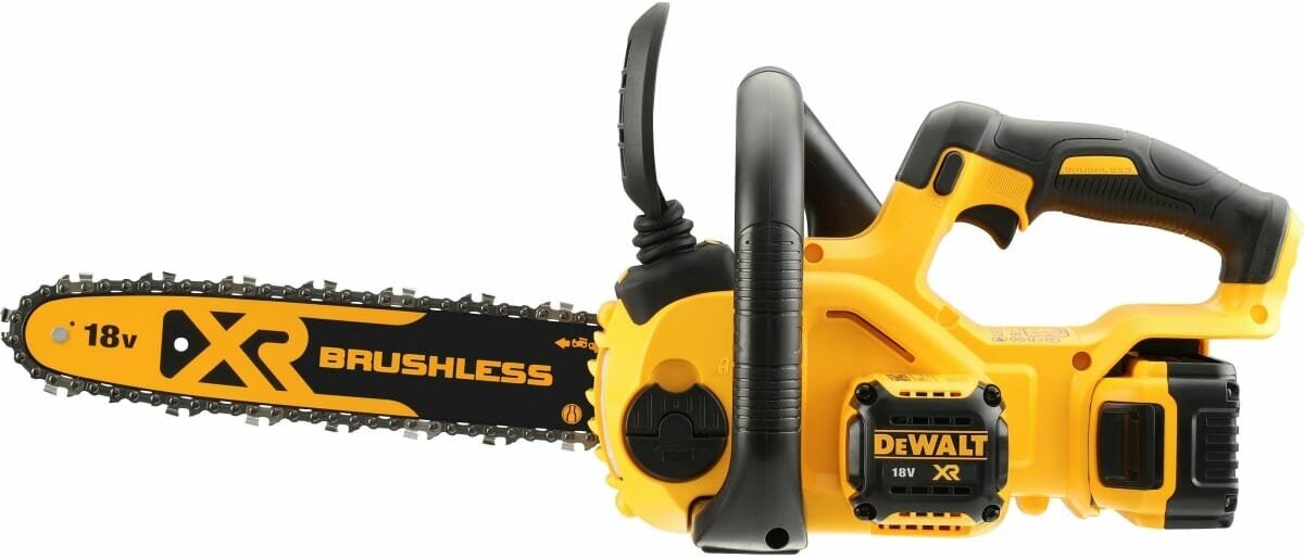 Аккумуляторная цепная пила DeWalt DCM565N - фотография № 2