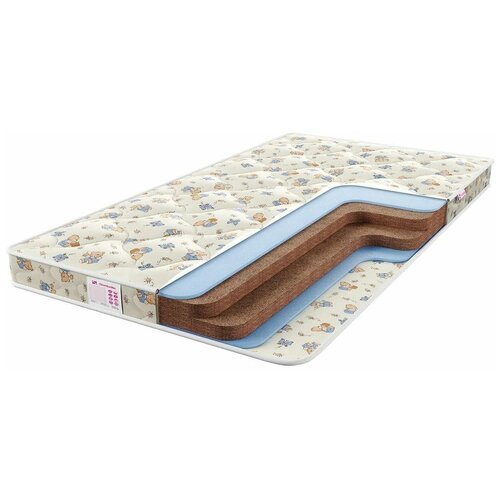 фото Матрас детский sontelle teeny luna, белый/бежевый