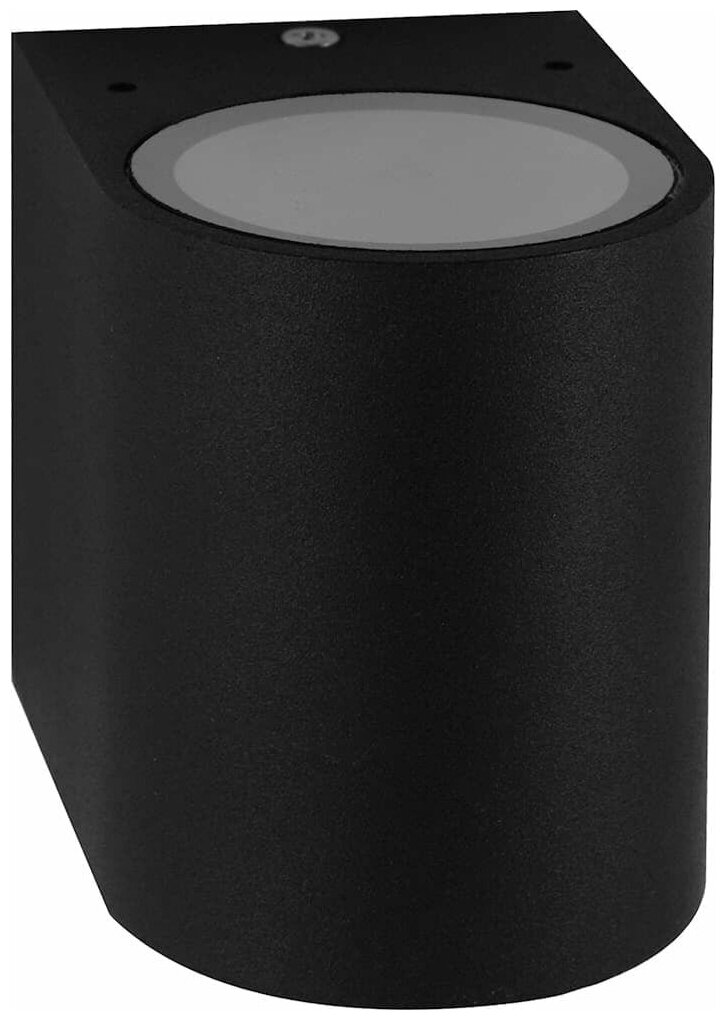 Feron Уличный настенный светильник DH014 11866, GU10, 35 Вт, цвет арматуры: черный, цвет плафона черный - фотография № 3
