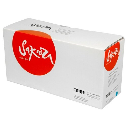 Картридж TK-5140 Cyan для принтера Куасера, Kyocera ECOSYS M 6030 cdn; M 6530 cdn; P 6130 cdn картридж tk 5150 black для принтера куасера kyocera ecosys m 6530 m 6530 cidn