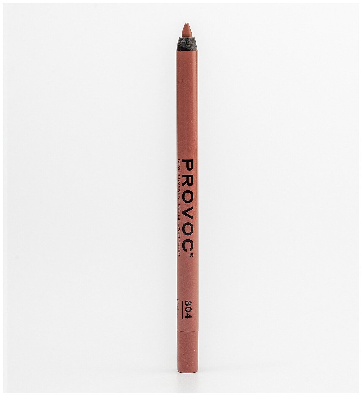 Provoc Gel Lip Liner 804 Nudess Гелевая подводка в карандаше для губ, 1.2г (цв. бежевый нюд)