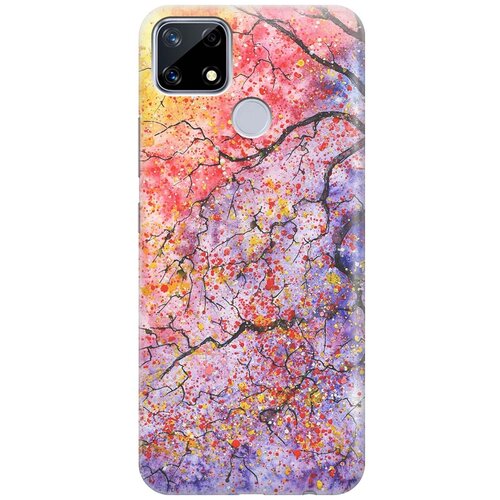 фото Re:pa чехол - накладка artcolor для realme 7i с принтом "лето в ветках"