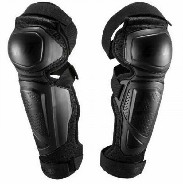 Наколенники Leatt 3.0 Knee & Shin Guard EXT, черные, для мотоциклиста