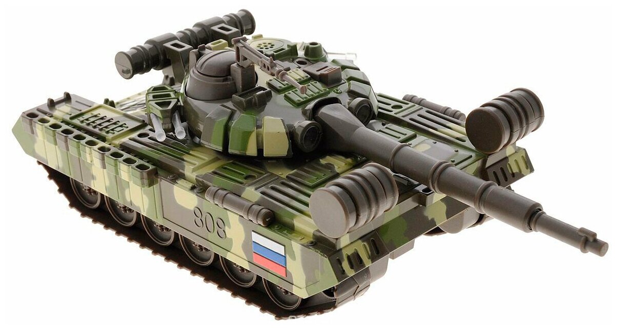 Танк ТЕХНОПАРК Т-90 (SB-16-19-T90-M-WB) 12 см