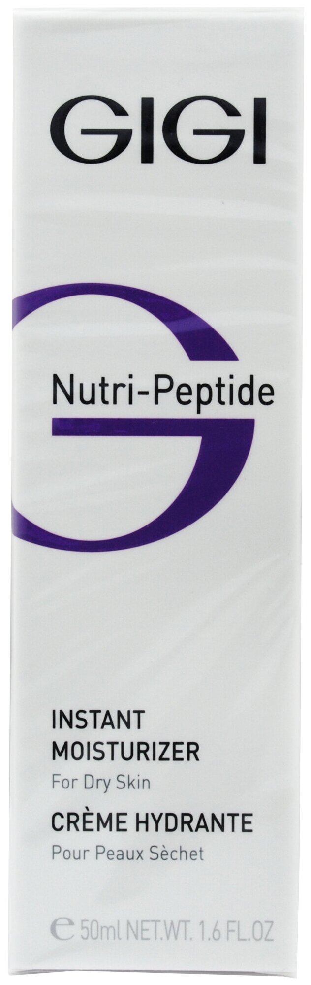 Gigi Nutri-Peptide Instant Moisturizer Пептидный крем мгновенное увлажнение для сухой кожи лица, 50 мл