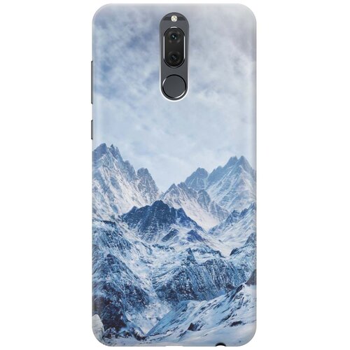 фото Gosso ультратонкий силиконовый чехол-накладка для huawei nova 2i с принтом "снежные горы"