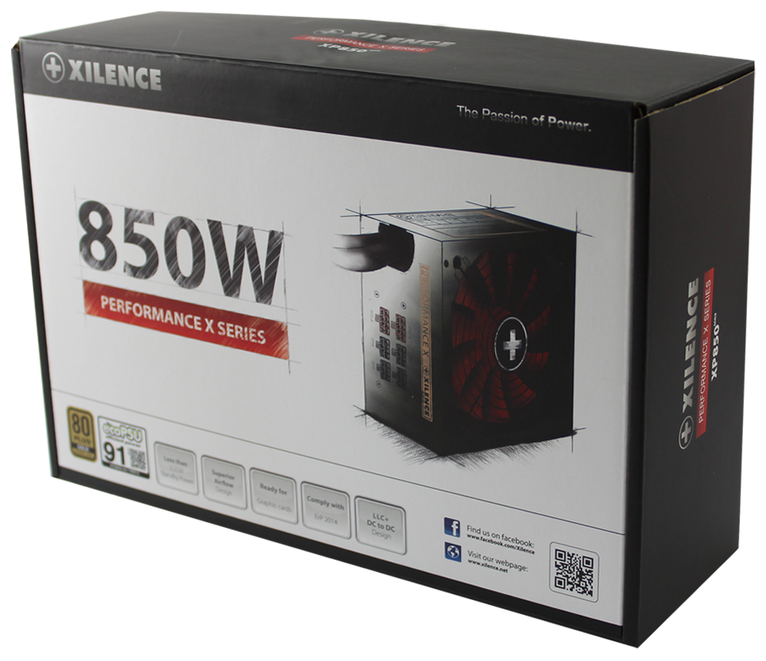 Блок питания XILENCE Performance X 850W XP850MR9 XN074 ATX Gold