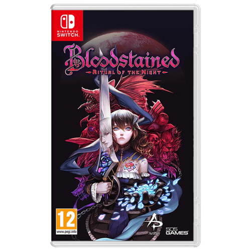 игра для nintendo switch bloodstained curse of the moon 2 Игра Bloodstained: Ritual of the Night Standard Edition для Nintendo Switch, картридж