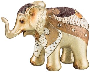 Статуэтка Lefard Чарруа Слон, 15 см золотистый