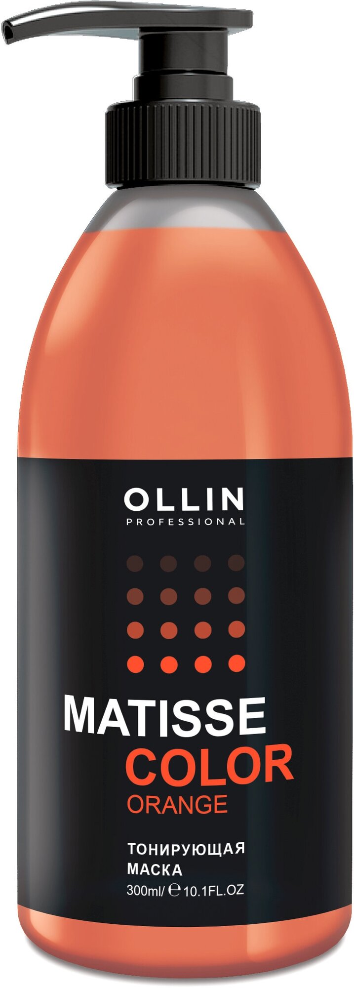 Маска MATISSE COLOR для тонирования волос OLLIN PROFESSIONAL оранж 300 мл