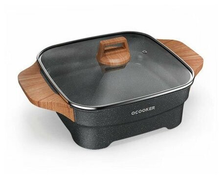 Электрогриль Xiaomi Qcooker Multi-Purpose Household Electric Hot Pot (CR-HG02)