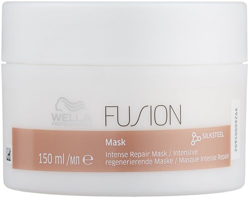 Wella Professionals Fusion Интенсивная восстанавливающая маска для волос, 150 г, 150 мл, банка