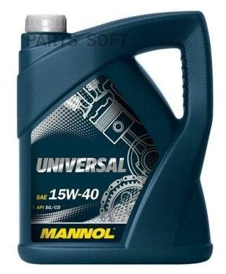 MANNOL 1221 Масо моторное UNIVERSAL 15w-40 (5)