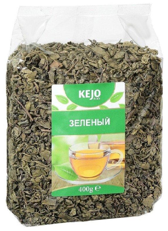Чай зеленый KEJO 400 г - фотография № 1
