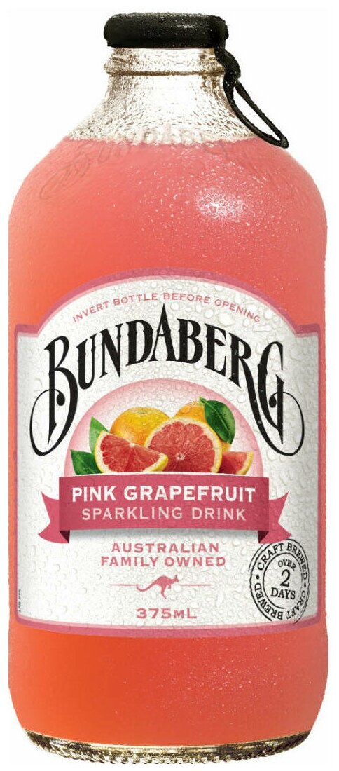 Напиток б/а газ. Bundaberg Розовый Грейпфрут 375 мл - фотография № 1