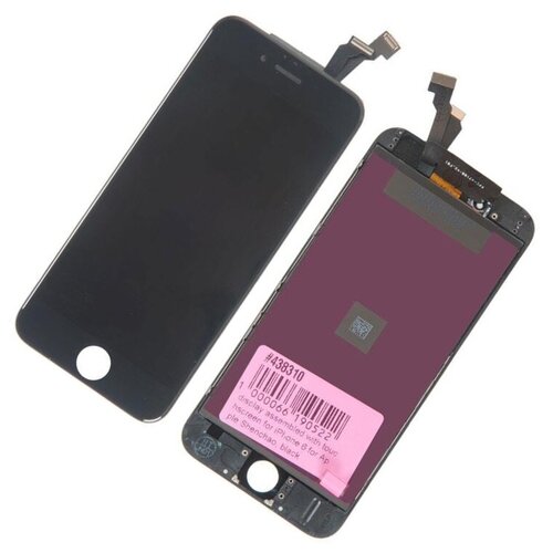 Display / Дисплей в сборе с тачскрином для Apple iPhone 6 AAA, черный display дисплей pd в сборе с тачскрином для apple iphone 6 черный