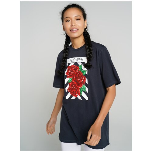 фото Футболка с кор.рукавом твое 67811 размер xs, темно-серый, women