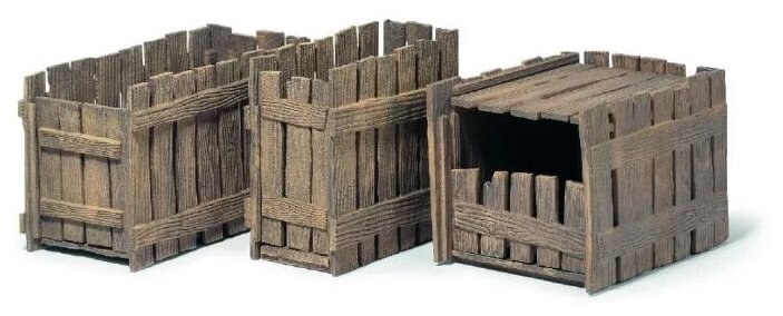Игровой набор Schleich Деревянные ящики для перевозки животных 42022