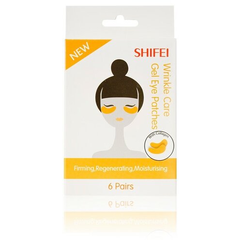 SHIFEI Гелевые патчи Wrinkle Care Gel Eye Patches, 6 шт.