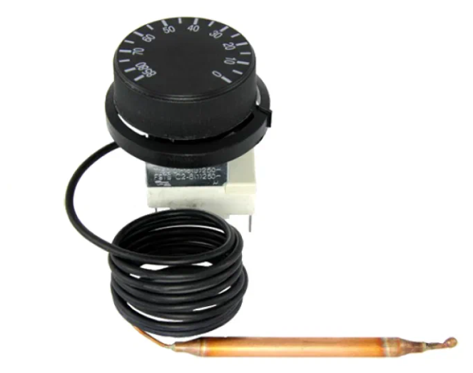 Капиллярный термостат для электрокотлов ЭВПМ, универсальный (30-85 С), с ручкой