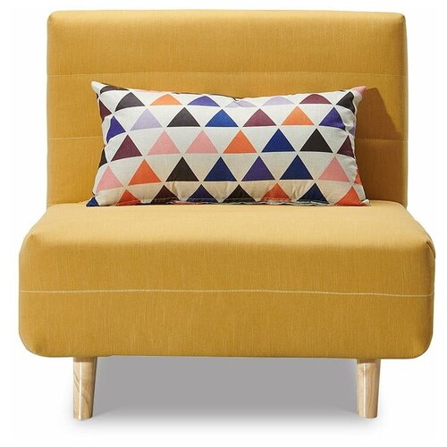 Кресло-кровать iModern Flex, 88 x 78 см, спальное место: 200х88 см, обивка: текстиль, цвет: желтый