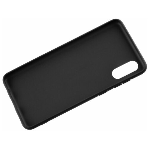 Чехолм-накладка Gresso Меридиан Black для Samsung Galaxy A02 черный