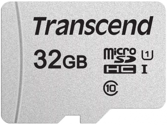 Карта памяти Micro SD Transcend 300S 32GB Class10 100MB/s (TS32GUSD300S)