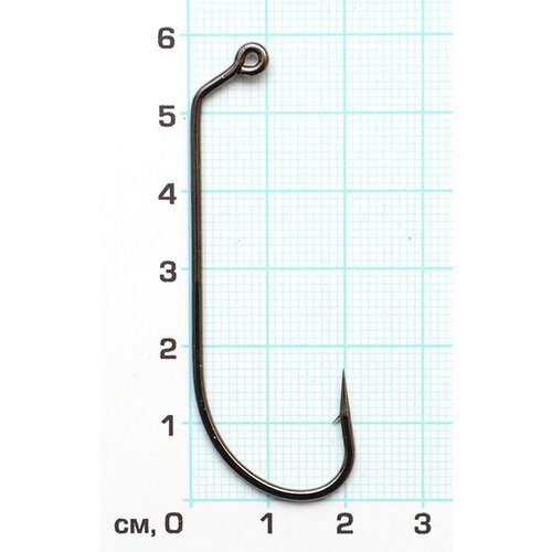10 штук - Крючок джиговый 2323 (Скорпион), №5/0
