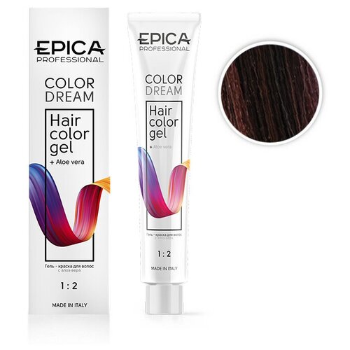 EPICA Professional Color Dream гель-краска для волос, 6.5 русый красный махагоновый