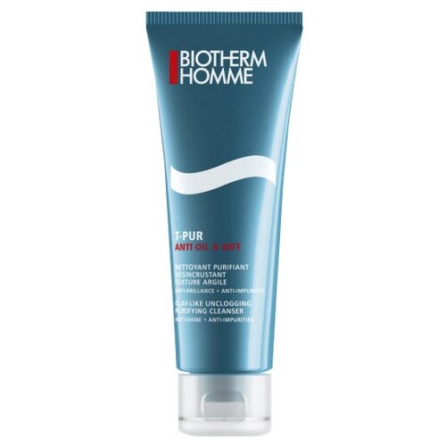 Biotherm Гель для умывания T-Pur Anti Oil & Wet Purifying Cleanser, 125 мл/125 г