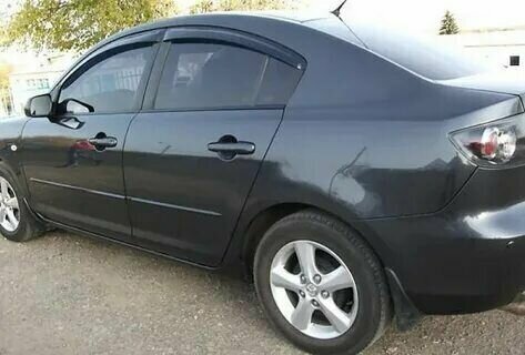 Дефлекторы окон Mazda 3 седан 2003-2009г