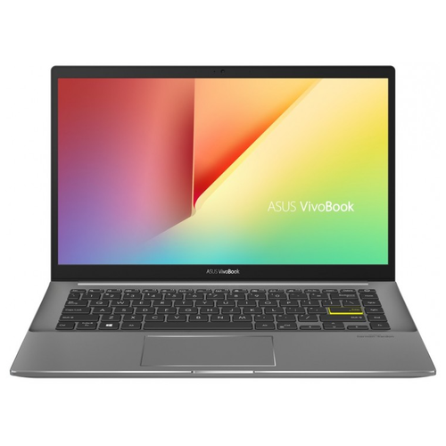 фото Ноутбук asus vivobook s14 s433ea-am341r (intel core i7-1165g7 2800mhz/14"/1920x1080/16gb/1024gb ssd/intel iris xe graphics/windows 10 pro) 90nb0rl4-m06400, indie black & light grey