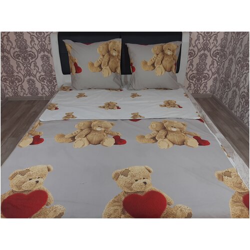 фото Детское постельное белье поплин im0670 1,5 спальное детские расцветки ivselena