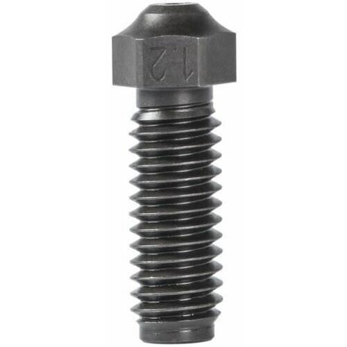 Сопло 1.2, Volcano, Phaetus из закаленной стали для 3D принтера E3D Volcano Hotend, PEEK