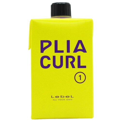 Lebel Cosmetics Лосьон для завивки нормальных волос Plia Curl 1, 400 мл нейтарализатор для химической завивки волос универсальный curl