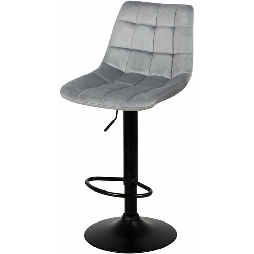 Комплект барных стульев Лион WX-2821 Серый велюр, 2 шт.