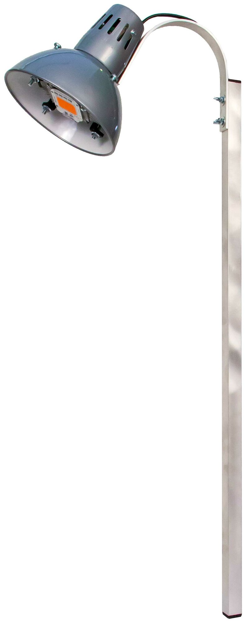 Фитосветильник светодиодный для растений в больших горшках и в кадках "Яркий Колокольчик" 50 Вт с ножкой 60 см - фотография № 1