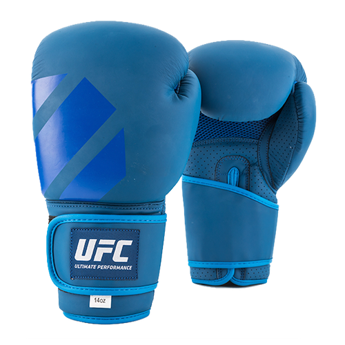 шингарды ufc tonal boxing black Тренировочные перчатки для бокса UFC Tonal Boxing 14 унций синие