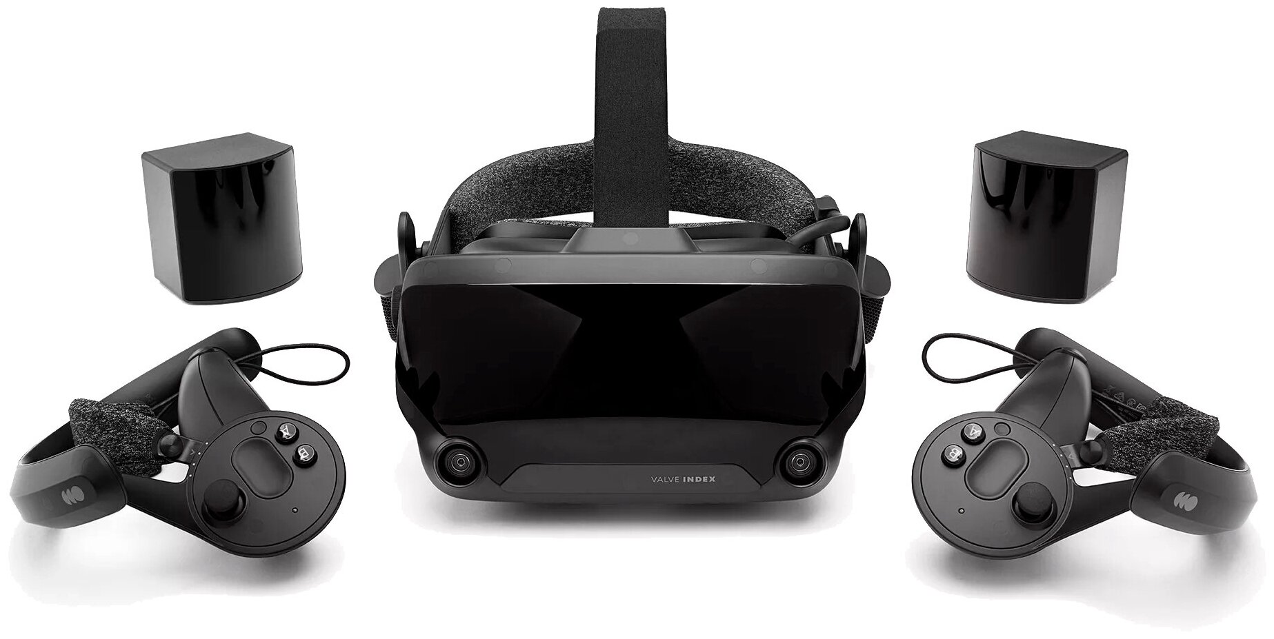 Система VR Valve Index VR Kit, 144 Гц, датчик положения в пространстве, контроллер движений, черный