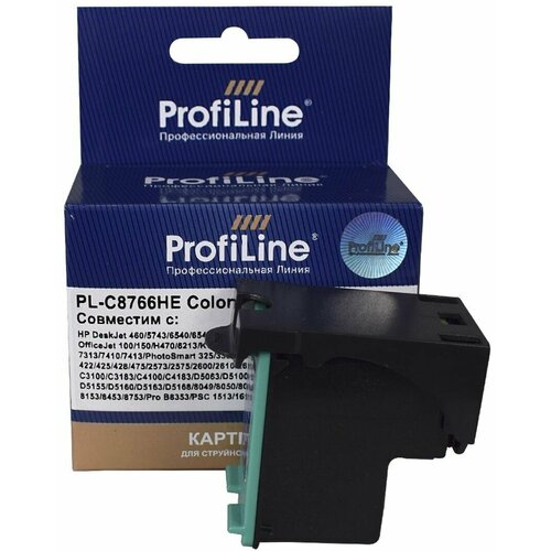 Картридж ProfiLine PL-C8766HE №135, 330 стр, многоцветный