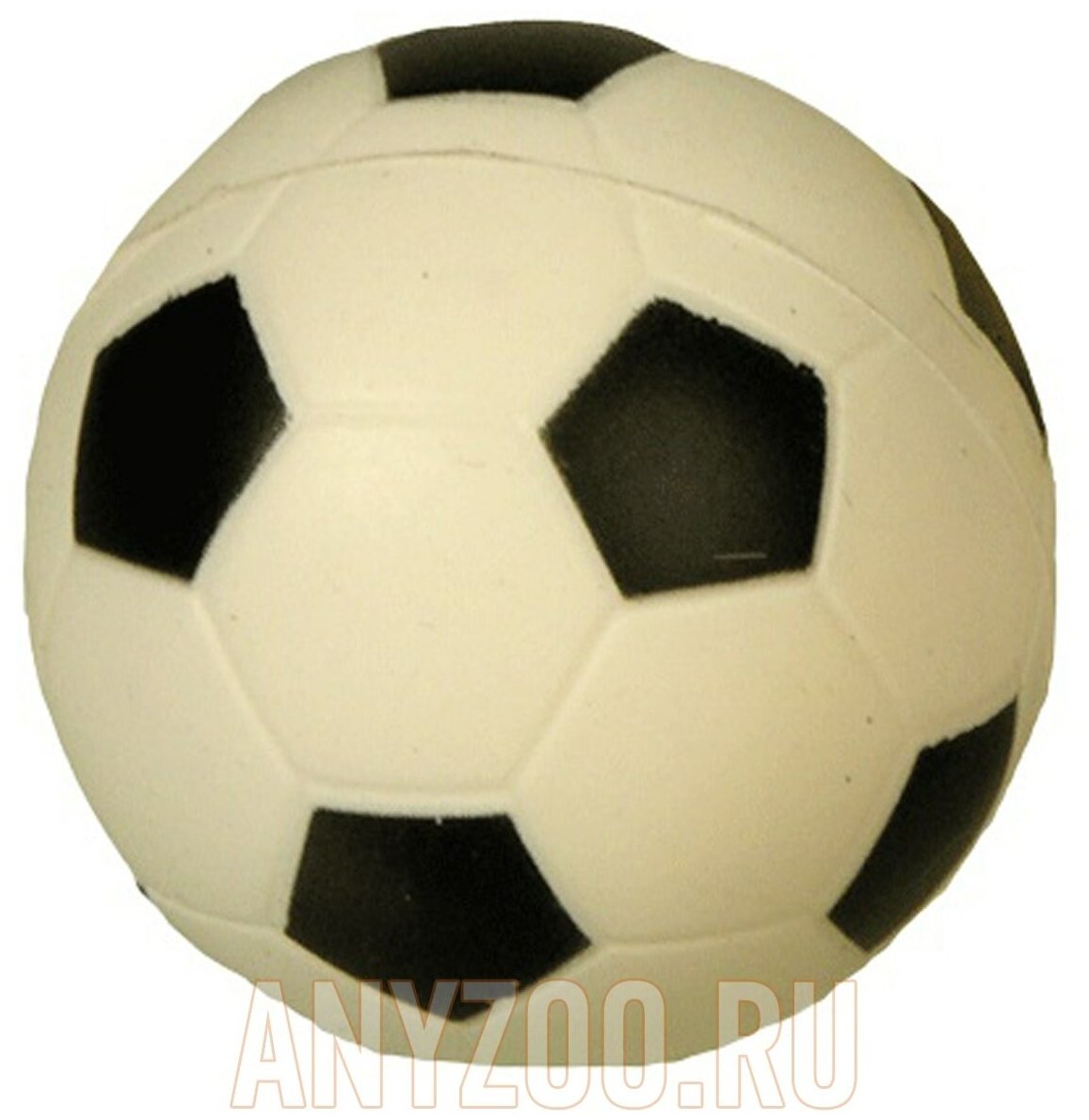 Зооник Игрушка Мяч футбольный 7,2см (С003) зеленый, 0,07 кг