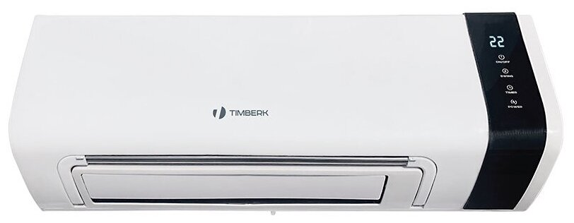 Тепловентилятор Timberk T-FH2-B10MC-W, белый/черный