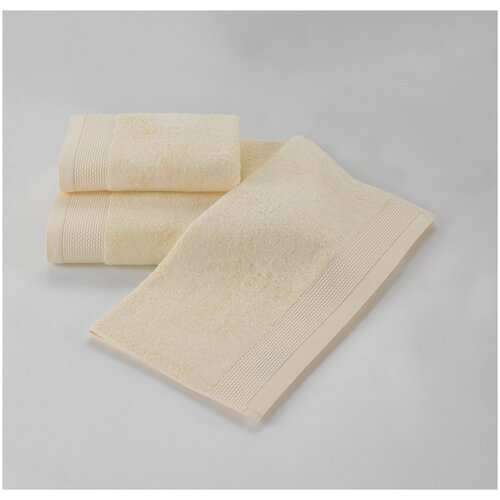 Полотенце Soft cotton BAMBU жёлтый 85X150 см