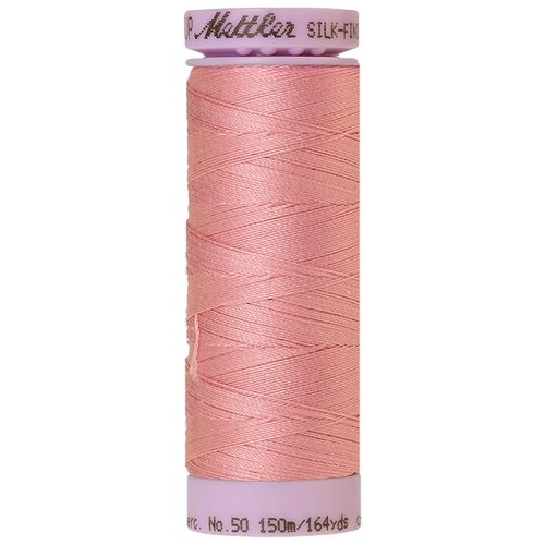 Нить для машинного квилтинга SILK-FINISH COTTON 50, 150 м 100% хлопок 1057 Rose Quartz ( 9105-1057 )