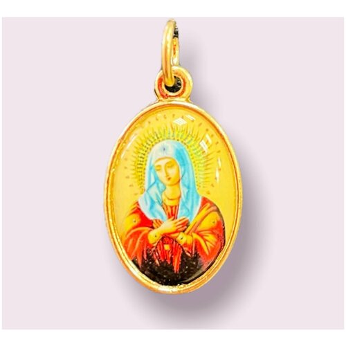 фото Подвеска медальон умиление божия матерь нет бренда