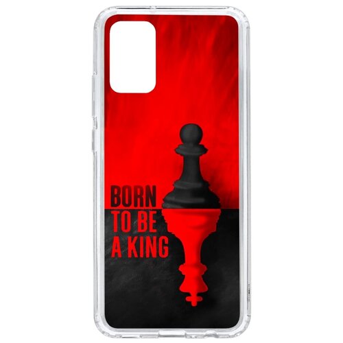 фото Чехол на samsung galaxy a02s kruche print born to be a king кruче