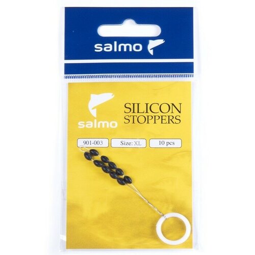 стопоры силиконовые salmo р 002l 10шт Salmo Стопоры силиконовые Salmo р.003XL 10шт.
